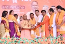 CM Yogi Adityanath Addresses Massive Rally in Kanthi Dakshin, Urges Support for BJP Candidates in West Bengal