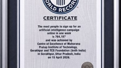 Gorakhpur Enters Guinness World Records for AI Awareness, Sets Record with 7.64 Lakh Registrations