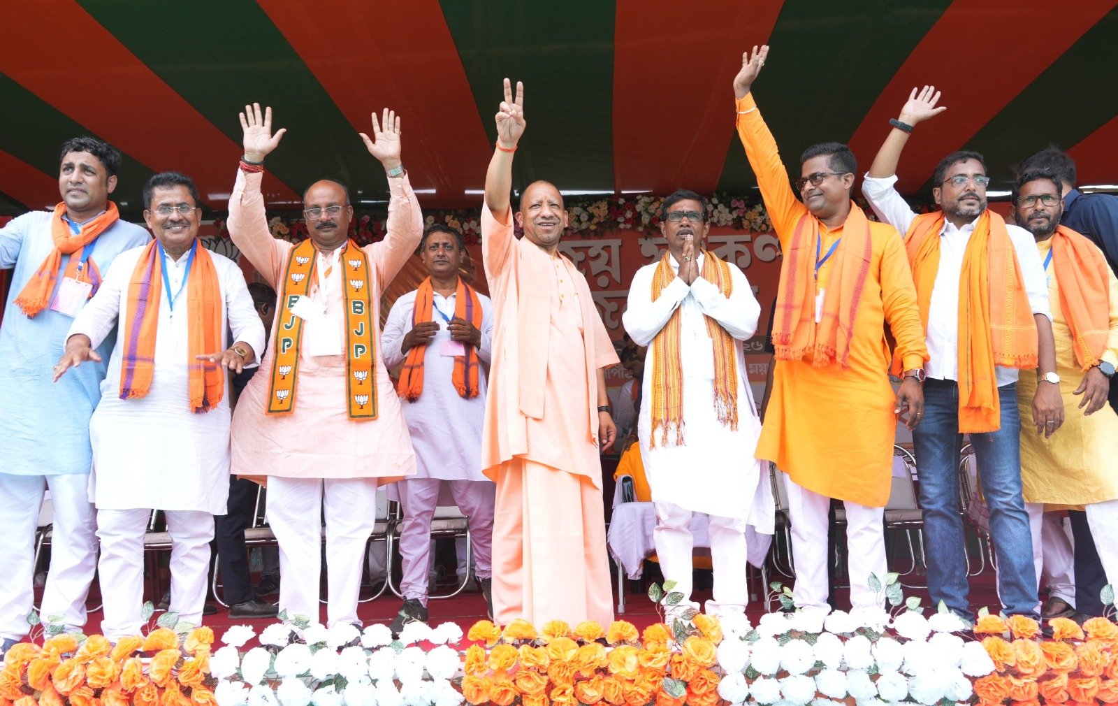 Yogi Adityanath’s West Bengal Rally Blitz: BJP Pitch for Power, Sharp Attack on TMC