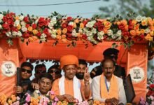 CM Yogi Campaigns in Mathabhanga and Dhupguri, Criticises TMC and Seeks Support for BJP Candidates