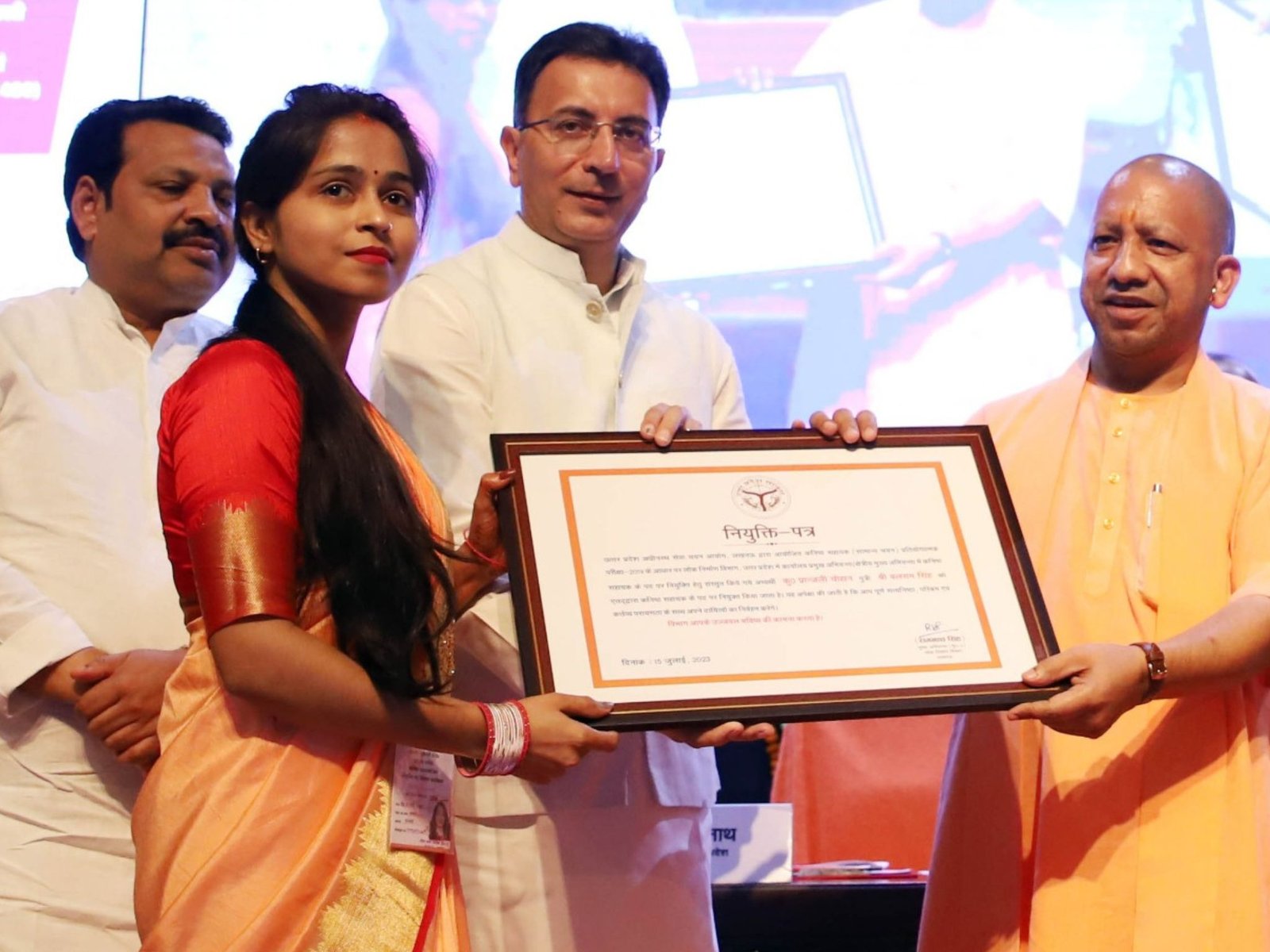 Dreams realised through the blessings of parents and teachers and the government’s impartiality