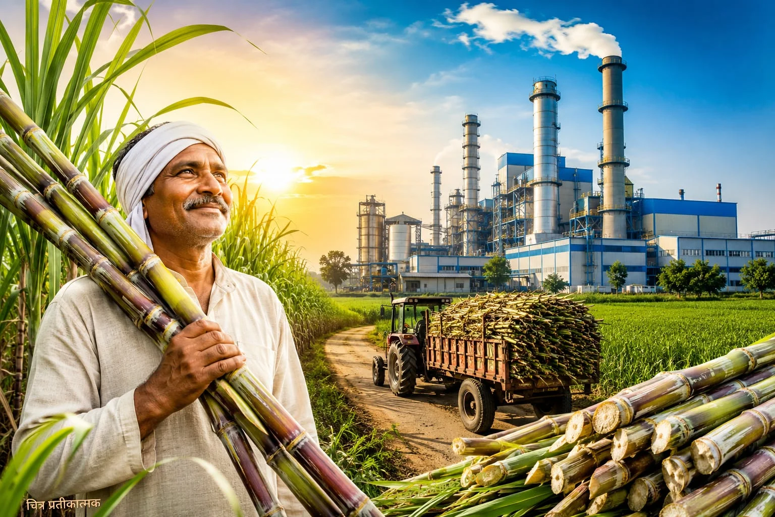 Uttar Pradesh Unveils New Sugarcane Superstars, Boosting Farmer Fortunes