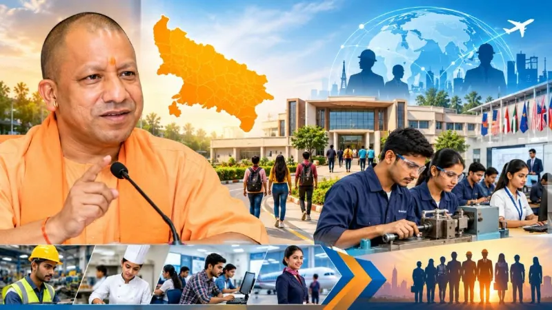 Uttar Pradesh to become a ‘global manpower hub’ Uttar Pradesh to become a ‘global manpower hub’
