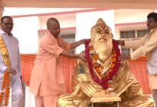 Yogi government honoured Maharishi Valmiki ideals; statue installed on the banks of Gomti in Lucknow