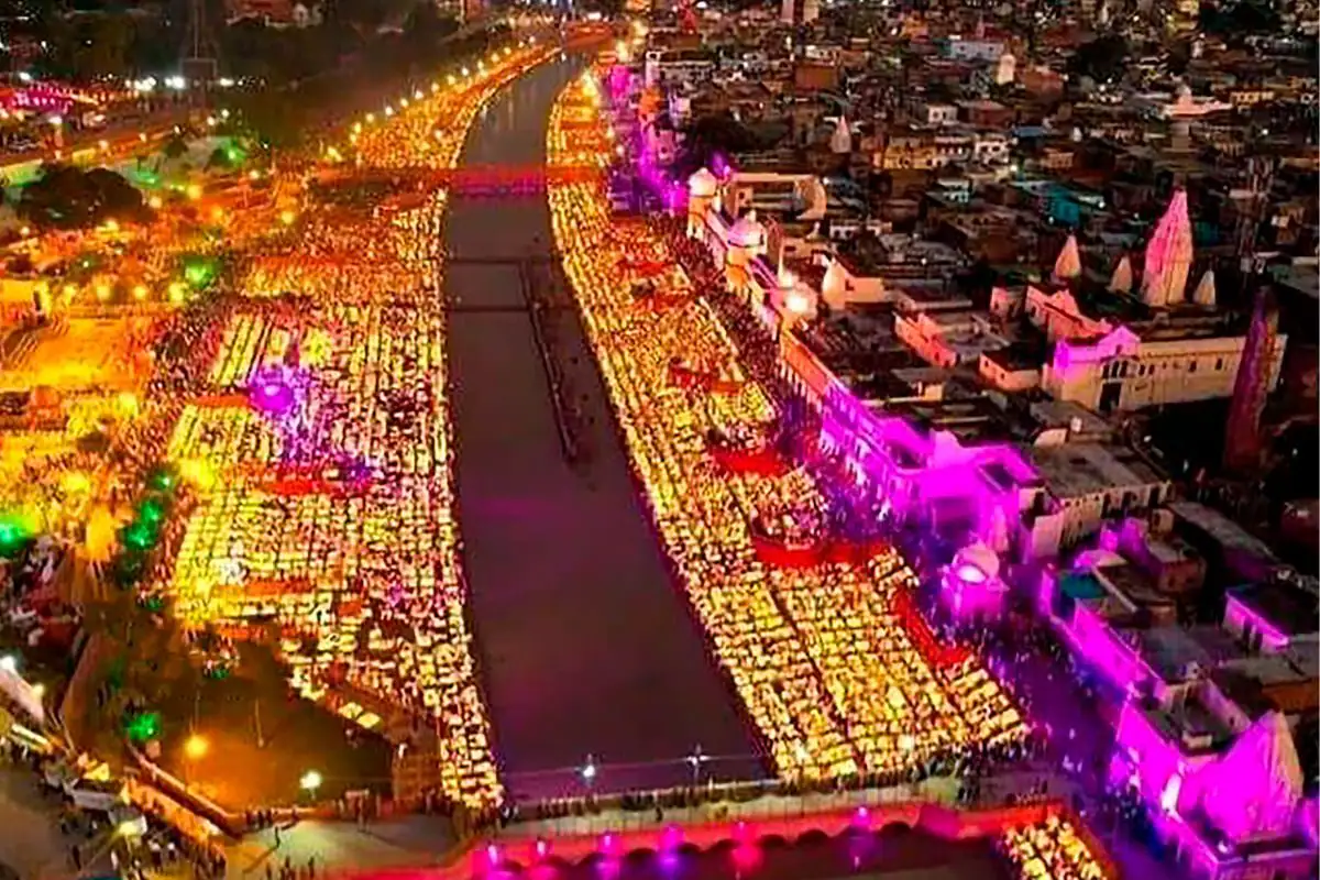 Ayodhya to be illuminated with over 3 million diyas as Yogi govt prepares for a new record